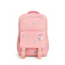 Sac à Dos Rose Rose avec Badge Chien