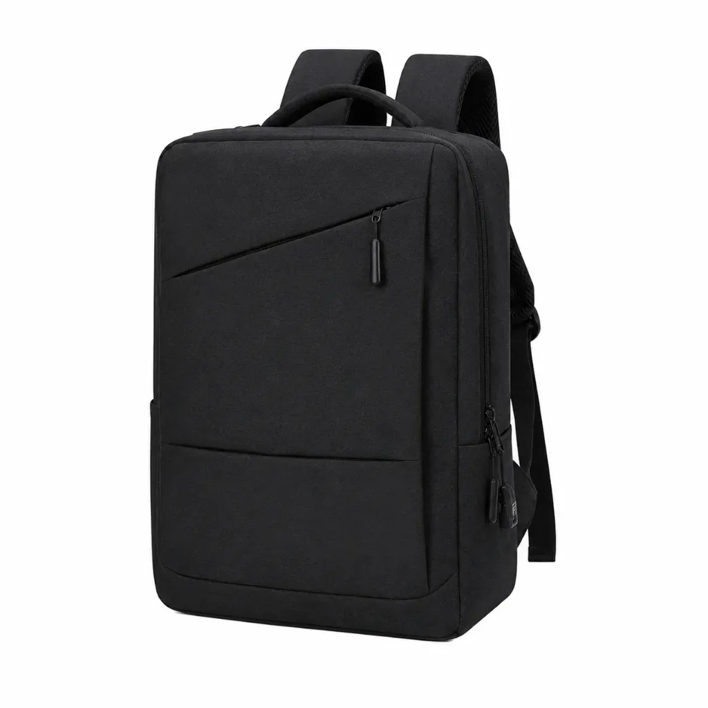[SAC-PC001] Sac à Dos PC Portatif avec Port USB -Noir Classique