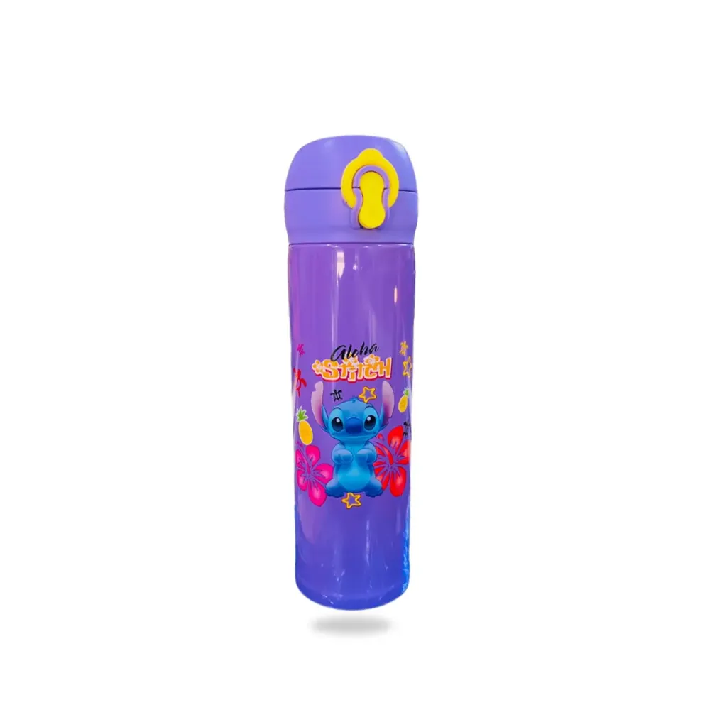 [BT-01] Thermos Stitch en acier inoxydable double paroi -500ML - Violet