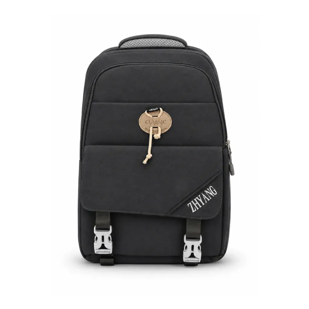 [SAC-C022] Cartable ZHIYANG – Gris Foncé