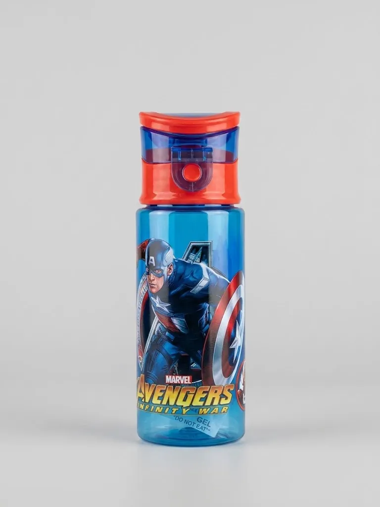 Bouteille Alimentaire 500ML -Captain America (Bleue)