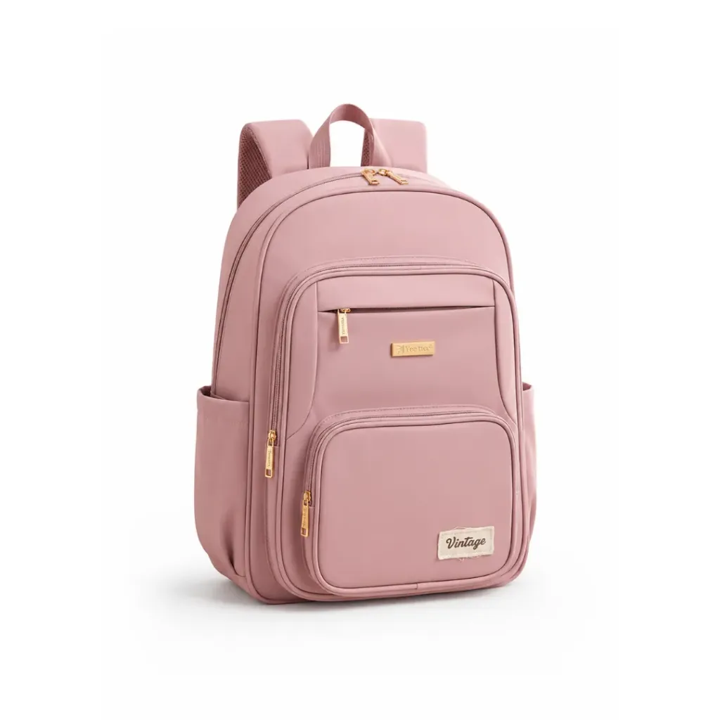 Cartable Rose Poudré pour Lycée & Collège