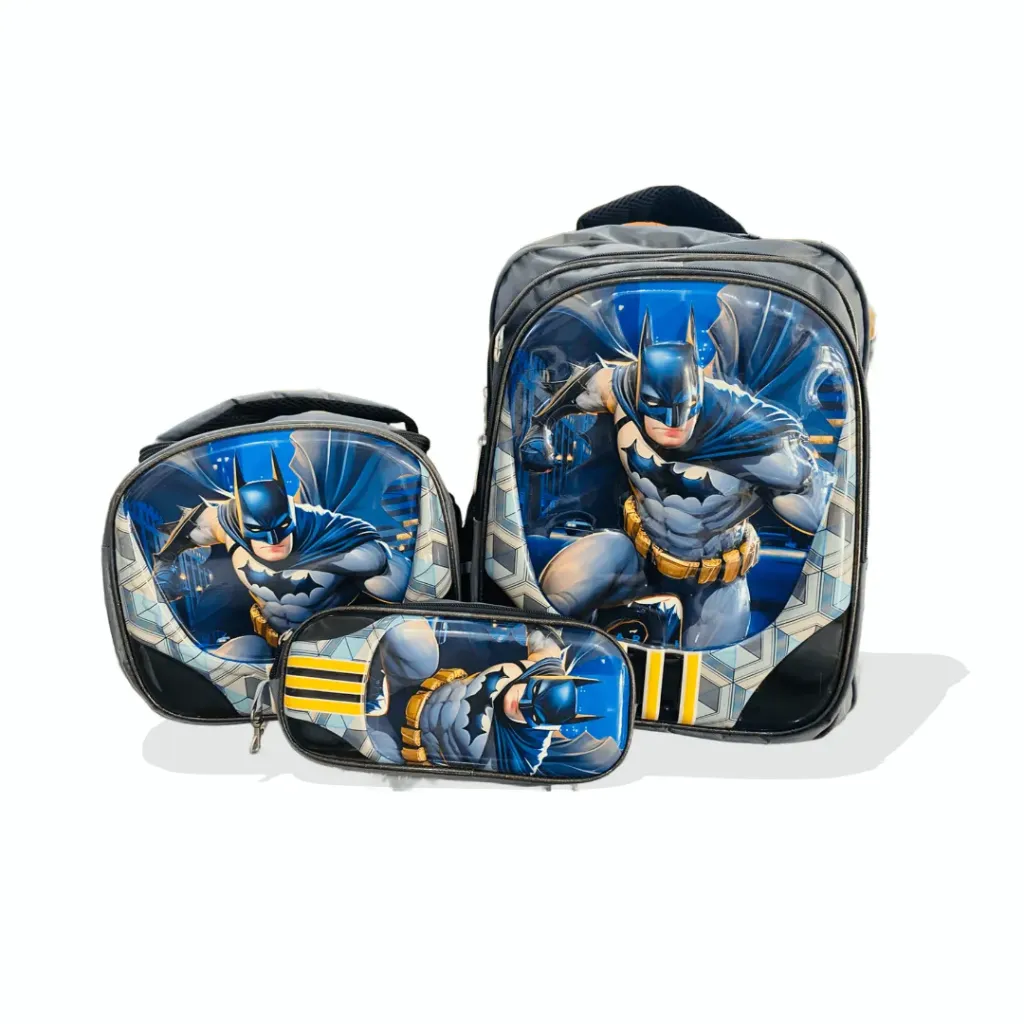 [SAC3-013] SAC à dos 3 pièces - Batman (3P)
