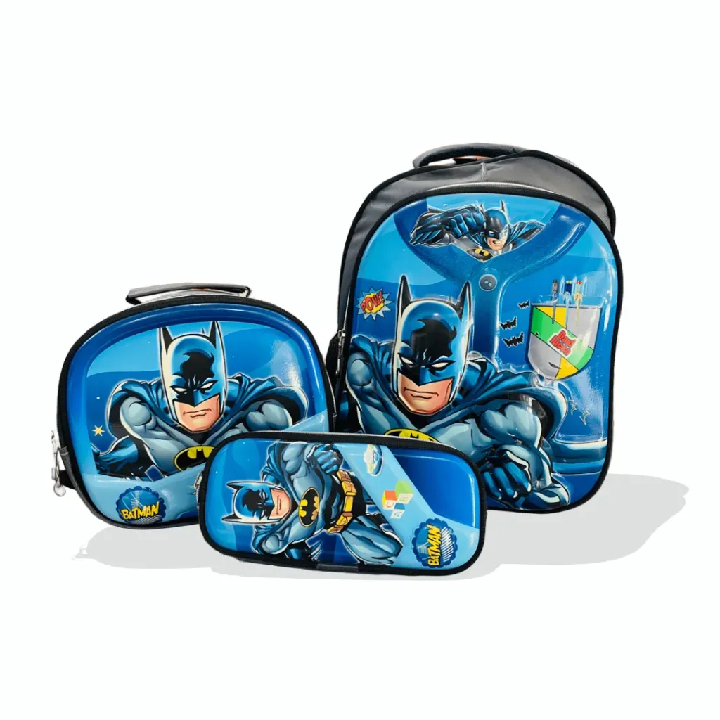 [SAC3-014] SAC à dos 3 pièces - Batman (2P)
