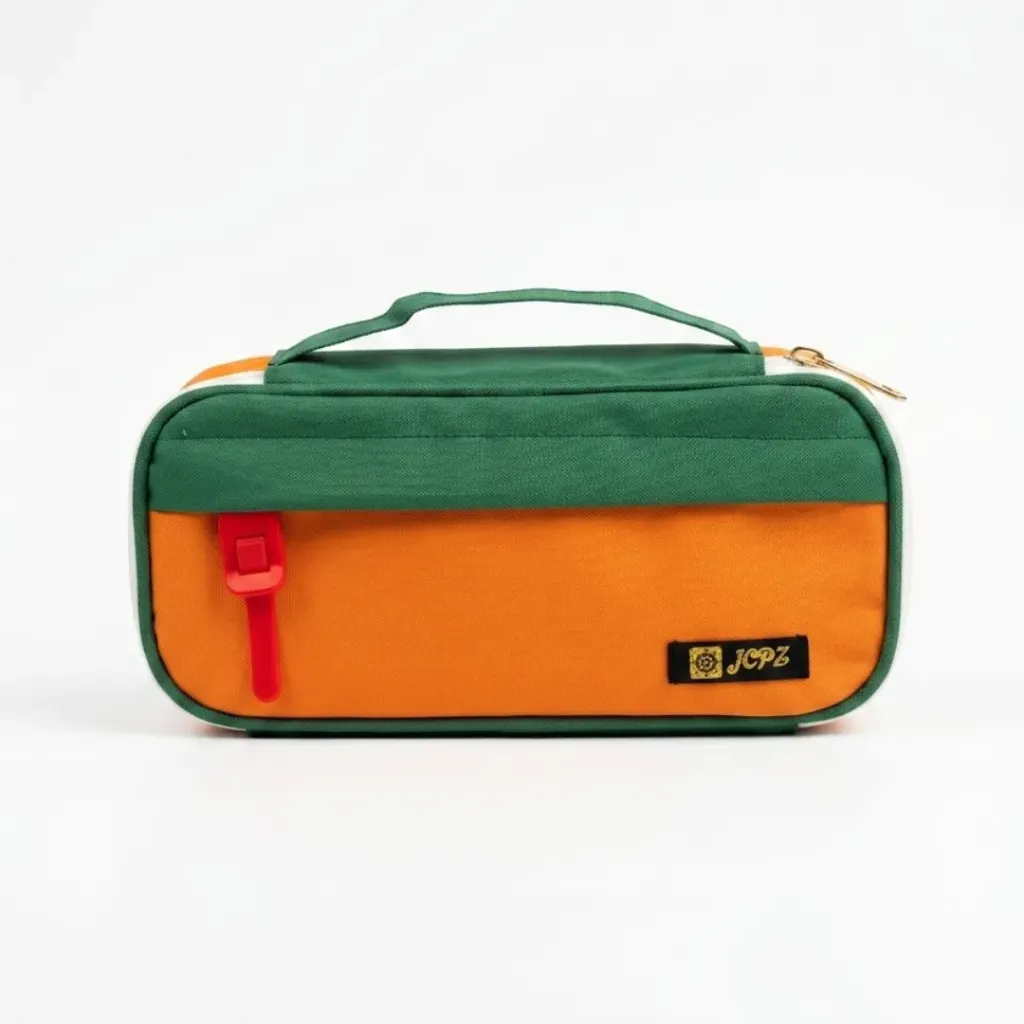 [TR-008] Trousse "JCPZ" - Vert & Orange